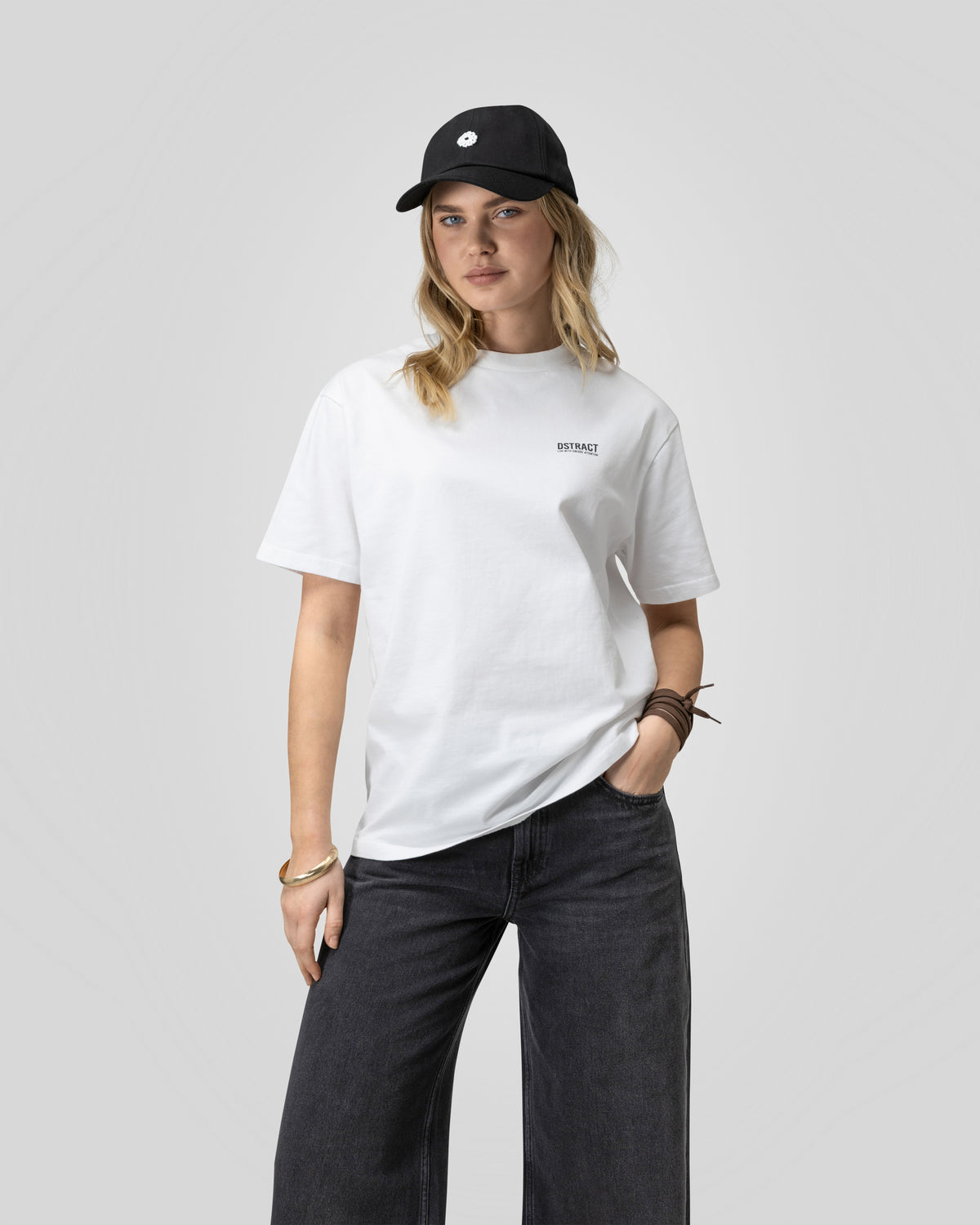 Basic Tee White – DSTRACT
